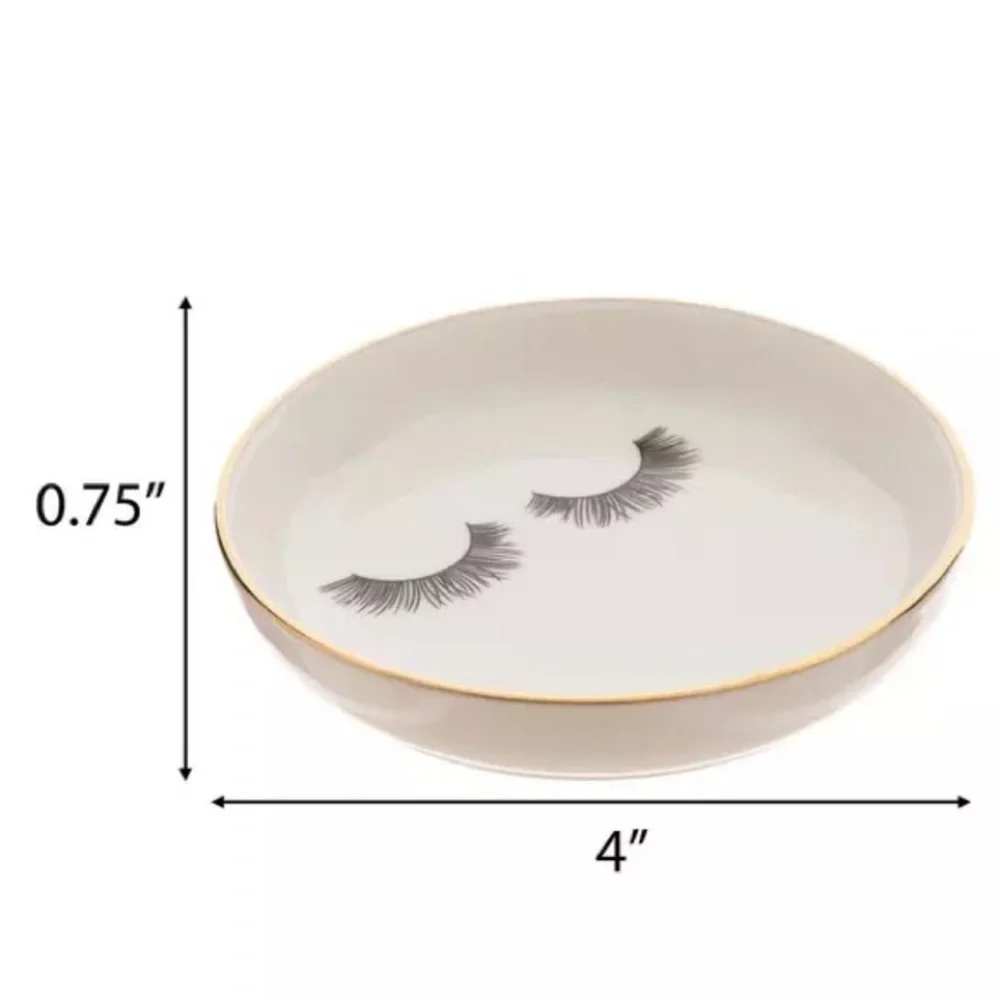 Eyelashes Jewelry Dish